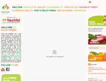 Tablet Screenshot of enjoyfresh.eu